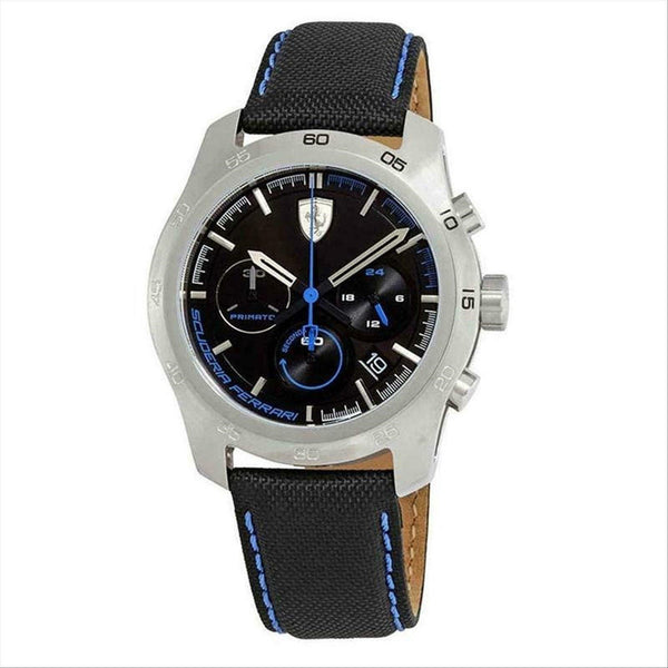 Ferrari Men's 830445 Primato Chronograph Black Nylon Watch