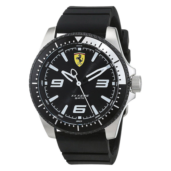 Ferrari Men's 830464 XX Kers Black Silicone Watch