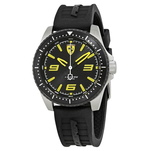 Ferrari Men's 830487 XX Kers Black Silicone Watch