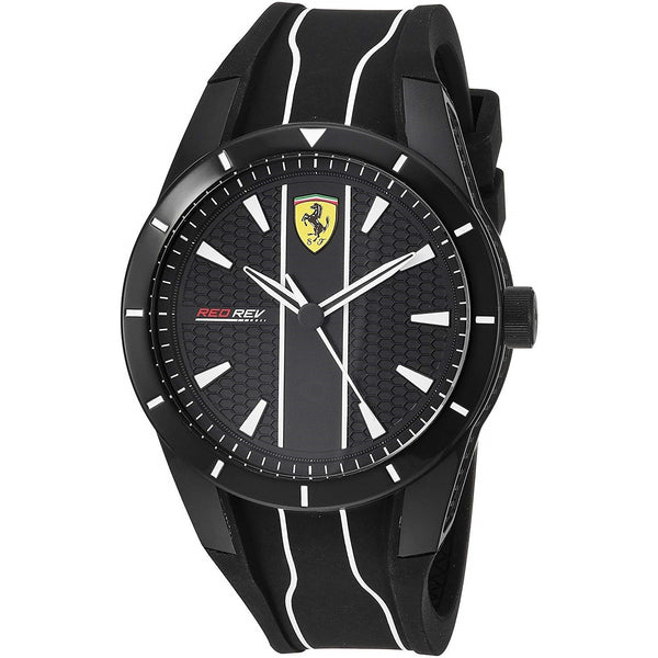 Ferrari Men's 830495 Red Rev Evo Two-Tone Silicone Watch