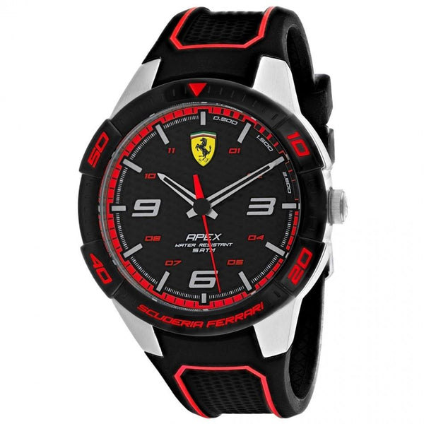 Ferrari Men's 830630 Scuderia Black Silicone Watch