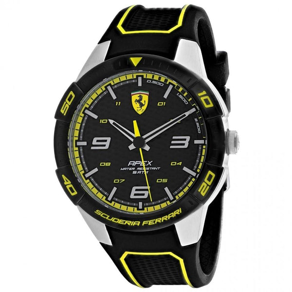 Ferrari Men's 830631 Scuderia Black Silicone Watch