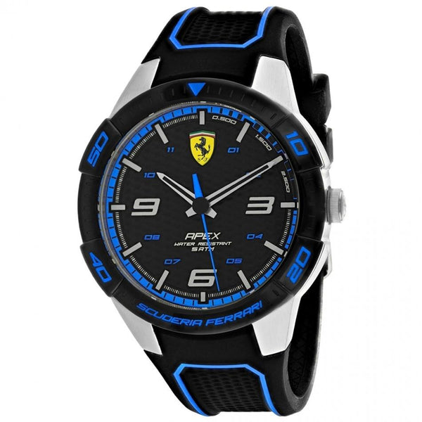 Ferrari Men's 830632 Scuderia Black Silicone Watch