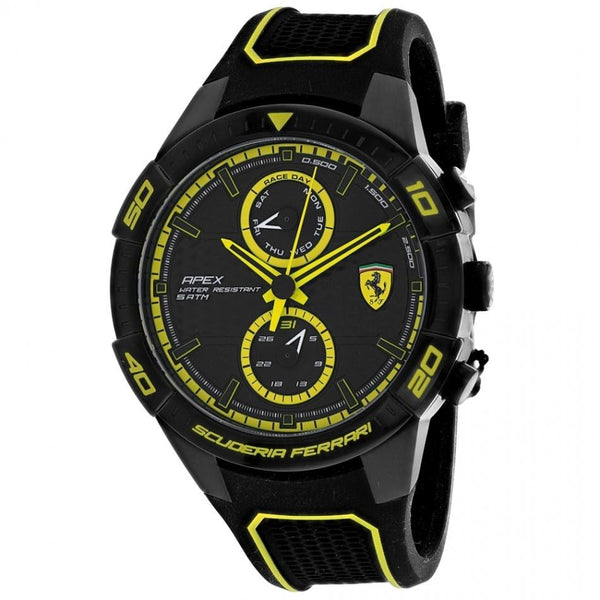 Ferrari Men's 830633 Scuderia Black Silicone Watch