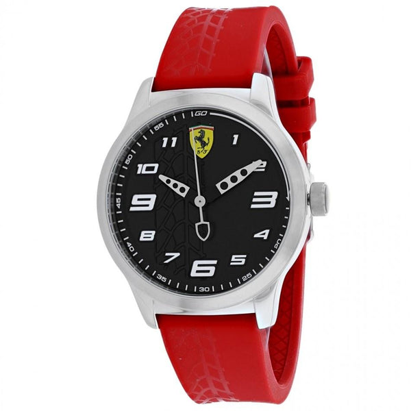 Ferrari Men's 840019 Pitlane Red Silicone Watch