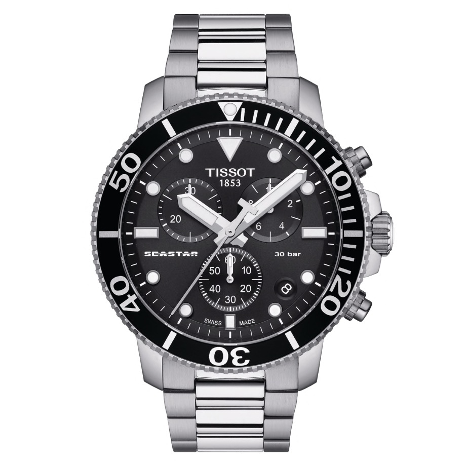 Tissot Seastar 1000 Chronograph (Silver)