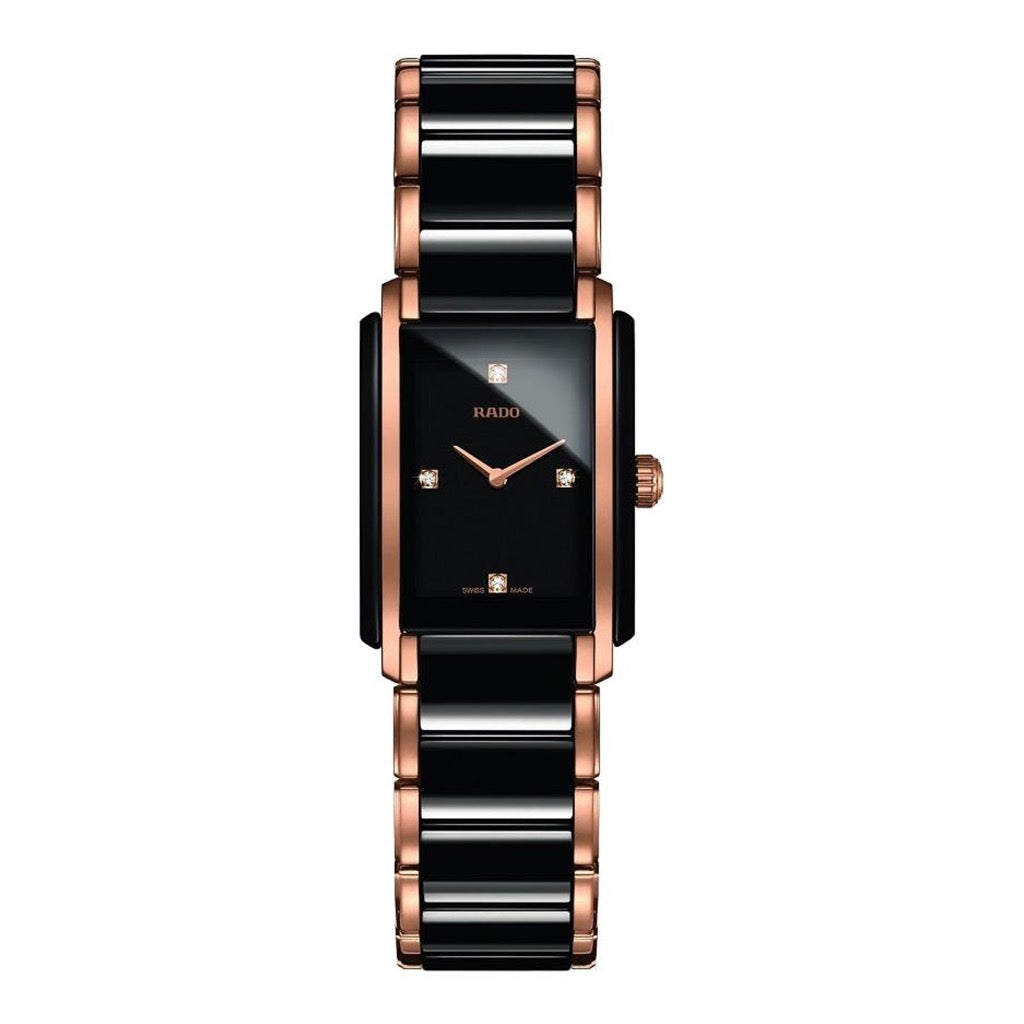 Integral Ladies (Black-Rose Gold;Diamonds)