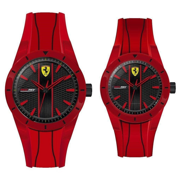 Ferrari Men's 870022 Classic Set Two-Tone Silicone Watch
