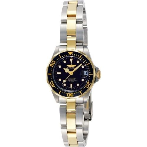Invicta Women's 8941 Pro Diver Gold-Tone and Silver Stainless Steel Watch