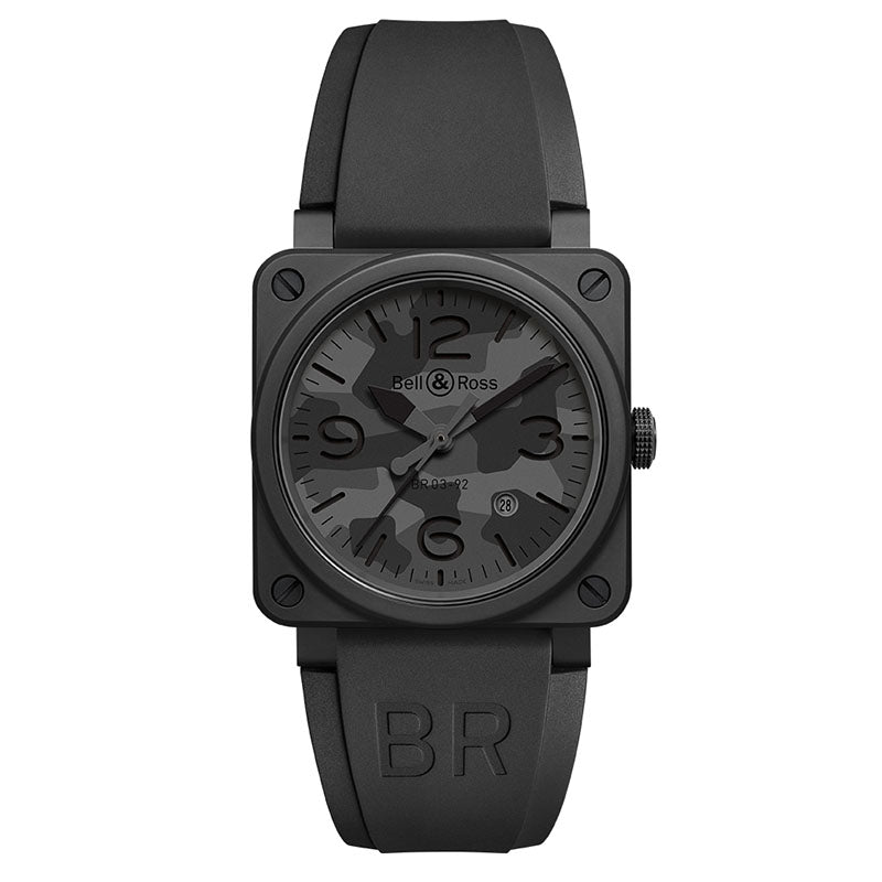 Bell & Ross BR 03-92 Black Camo - BR0392-CAMO-CE-SRB