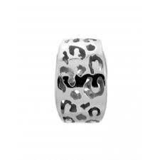 Leopard Cut Charm (Silver)