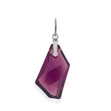 Shadow Lilca Crystal Charm (Silver/Red)