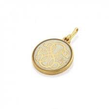 Path of Life Etching Charm (14kt Gold)
