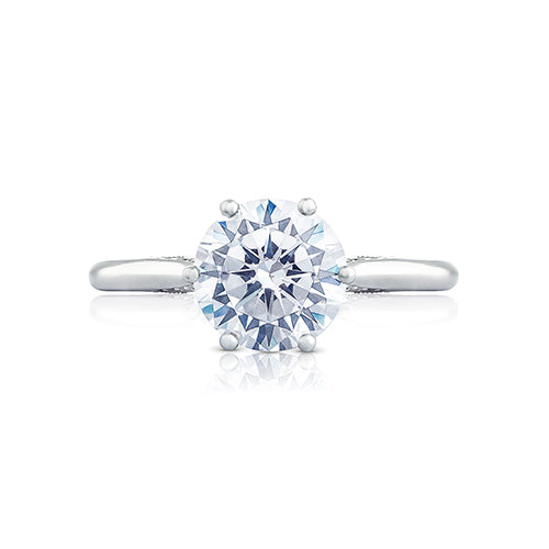 Tacori Platinum Simply Tacori Solitaire Engagement Ring - 2650RD8