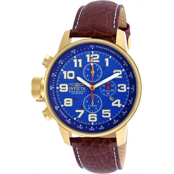 Invicta Men's 90067 I-Force Brown Leather Watch