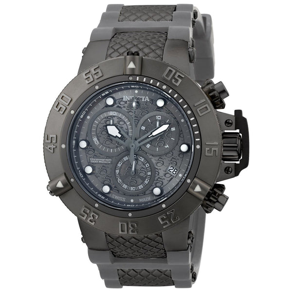 Invicta Men's 90116 Subaqua Noma III Grey and Silver Inserts Polyurethane and Stainless Steel Watch
