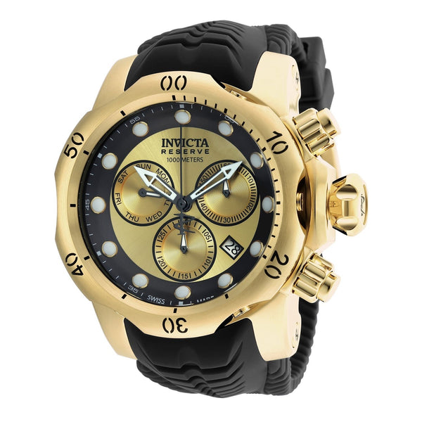 Invicta Men's 90147 Black Silicone Watch