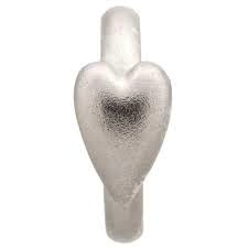 Happy Heart Charm (Silver)