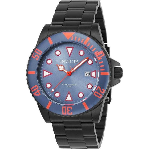 Invicta Men's 90300 Pro Diver Black Stainless Steel Watch