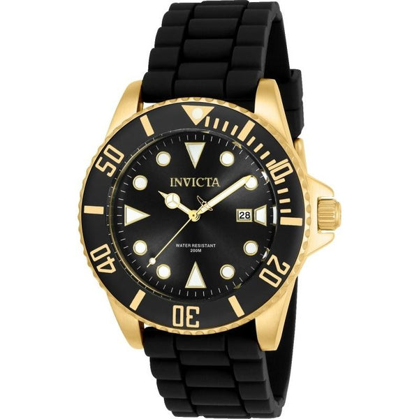 Invicta Men's 90303 Pro Diver Black Silicone Watch