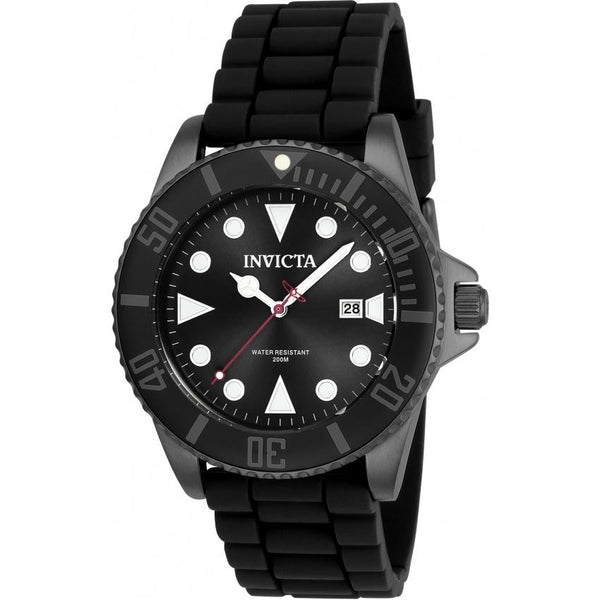 Invicta Men's 90305 Pro Diver Black Silicone Watch