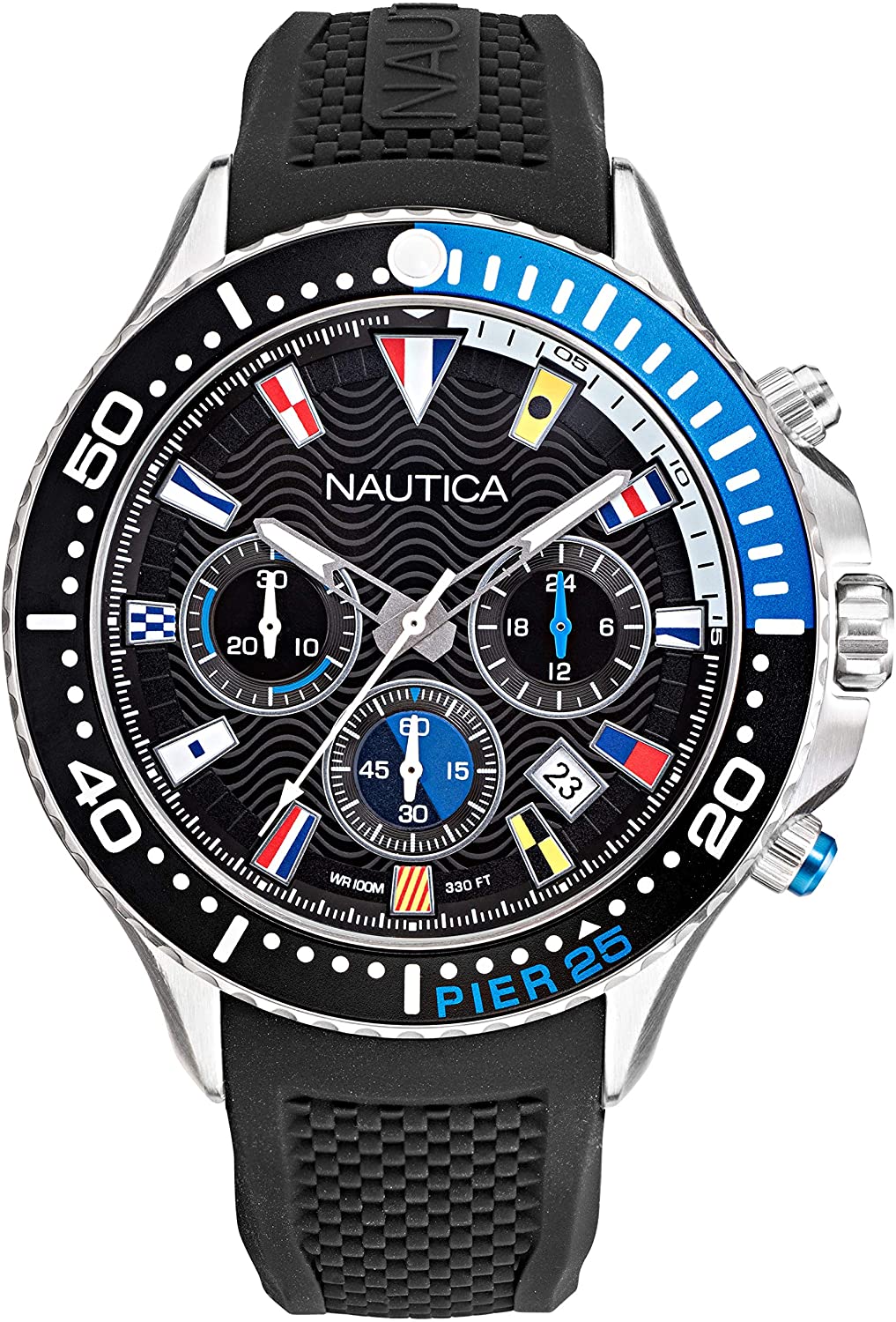 NAUTICA PIER25 CHRONO BLACK