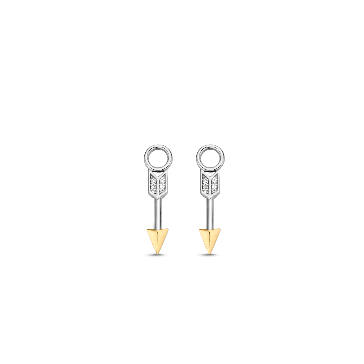 Ti Sento Arrow Earrings