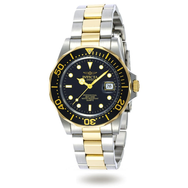 Invicta Men's 9309 Pro Diver Gold-Tone and Silver Stainless Steel Watch