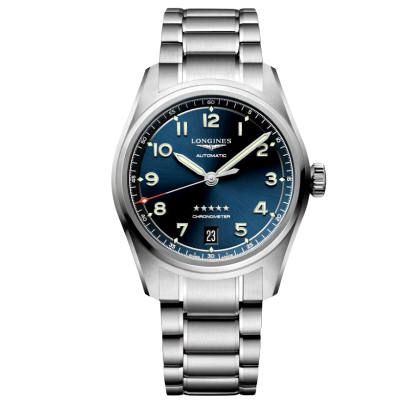 Longines Spirit Stainless Steel Blue Dial 37mm - L3.410.4.93.6