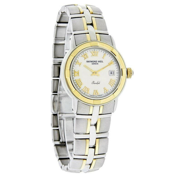 Raymond Weil Women's 9440-STG-00808 Parsifal Platinum-Tone Ceramic Watch