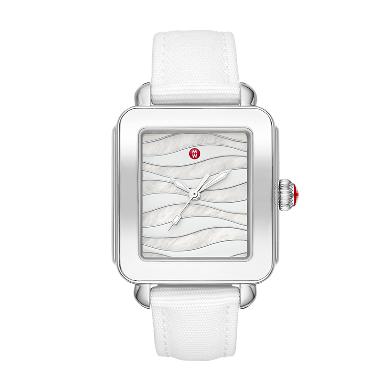 Deco Sport Stainless White Tide ocean material Watch