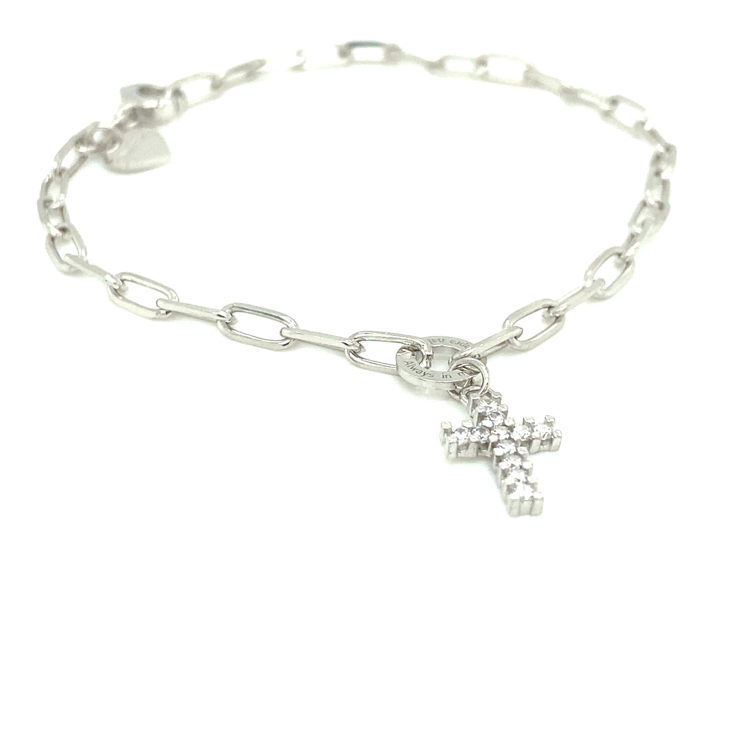 Crox Paper Clip Bracelet