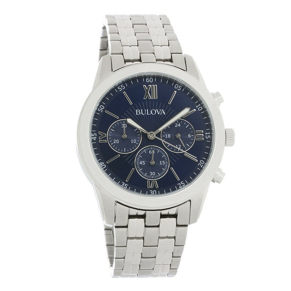 Bulova Men's 96A174 Classic Chronograph Stainless Steel Watch