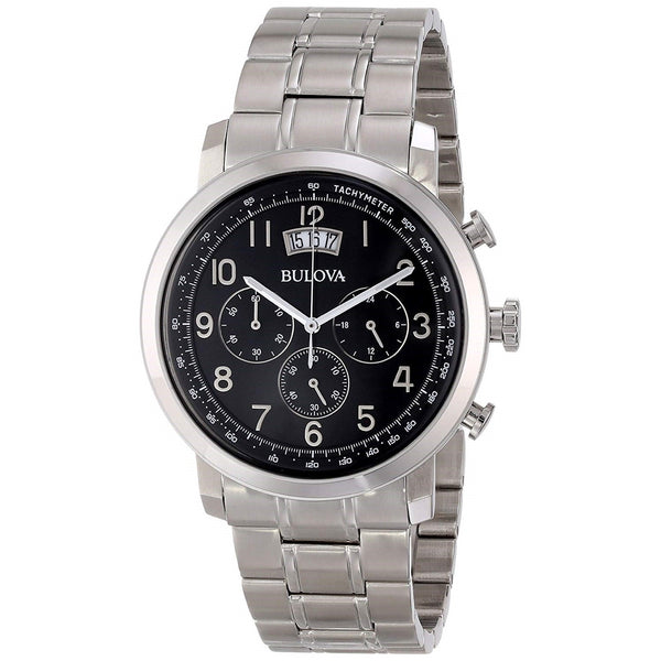 Bulova Men's 96B202 Classic Chronograph Stainless Steel Watch