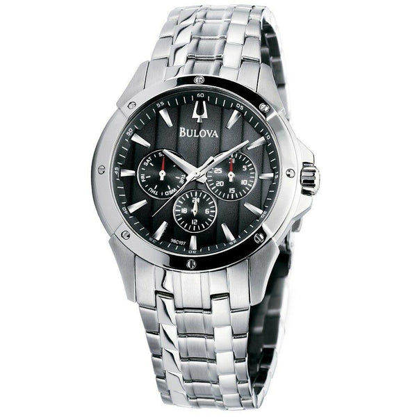 Bulova Men's 96C107 Casual Stainless Steel Watch