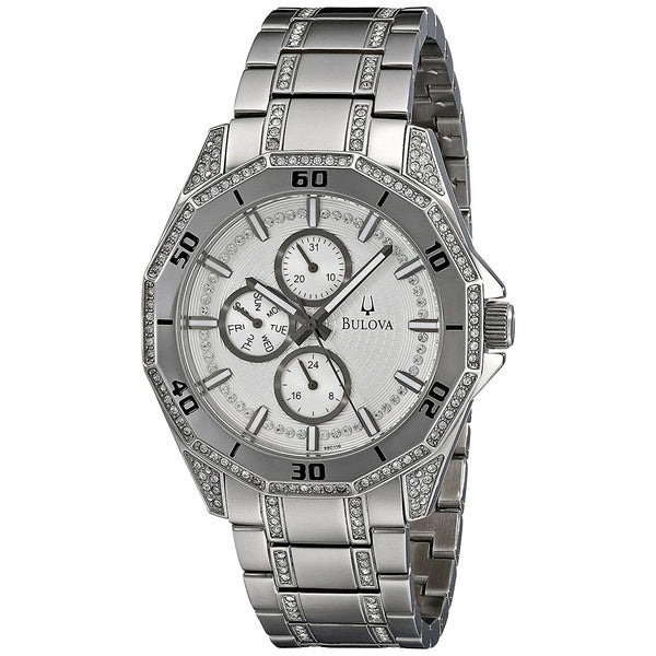 Bulova Men's 96C110 Chronograph Stainless Steel Watch