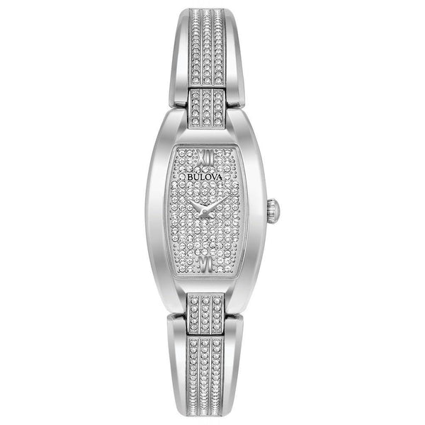 Bulova Women's 96L235 Bulova Stainess Steel with Sets of Crystal Watch