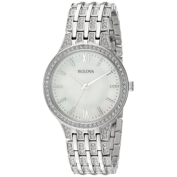 Bulova Women's 96L242 Crystal Crystal Stainless Steel Watch