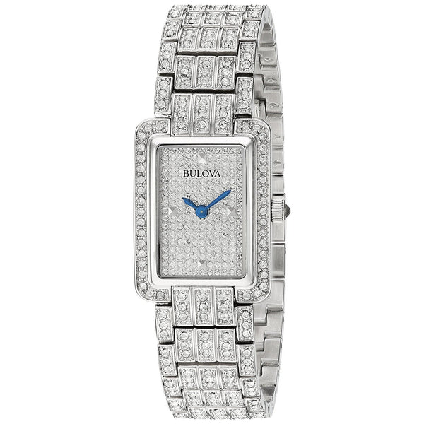 Bulova Women's 96L244 Crystal Crystal Stainless Steel Watch