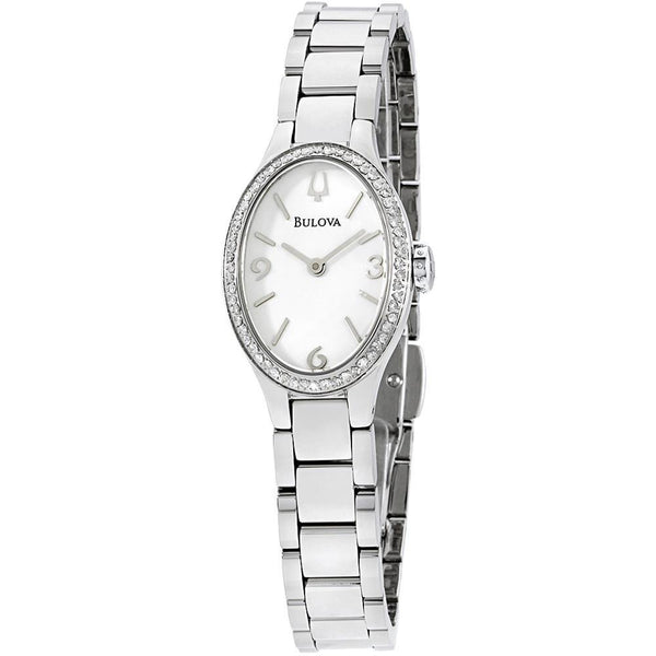 Bulova Women's 96R191 Diamonds Stainless Steel Watch