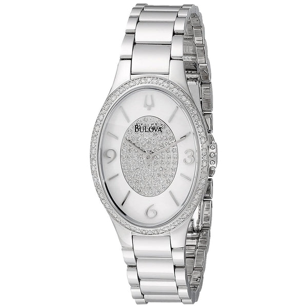 Bulova Women's 96R193 Diamond Stainless Steel Watch