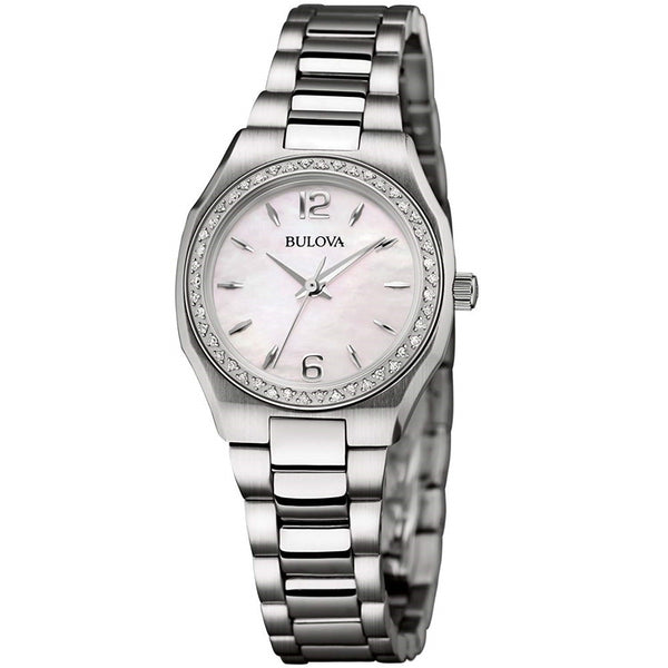 Bulova Women's 96R199 Diamond Stainless Steel Watch