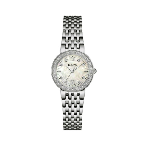 Bulova Women's 96R203 Diamond Stainless Steel Watch