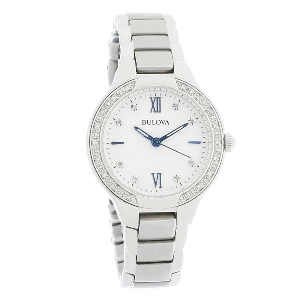 Bulova Women's 96R208 Diamond Collection Stainless Steel Watch