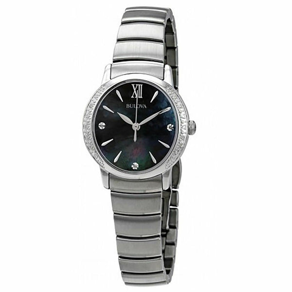 Bulova Women's 96R213 Diamond Stainless Steel Watch