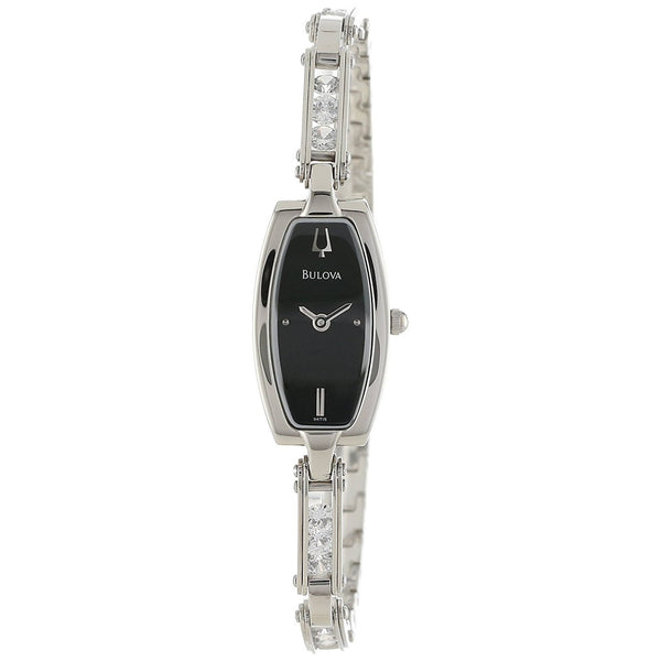 Bulova Women's 96T15 Crystal Stainless Steel Watch