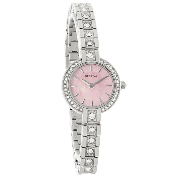 Bulova Women's 96X131 Crystal Stainless Steel Watch