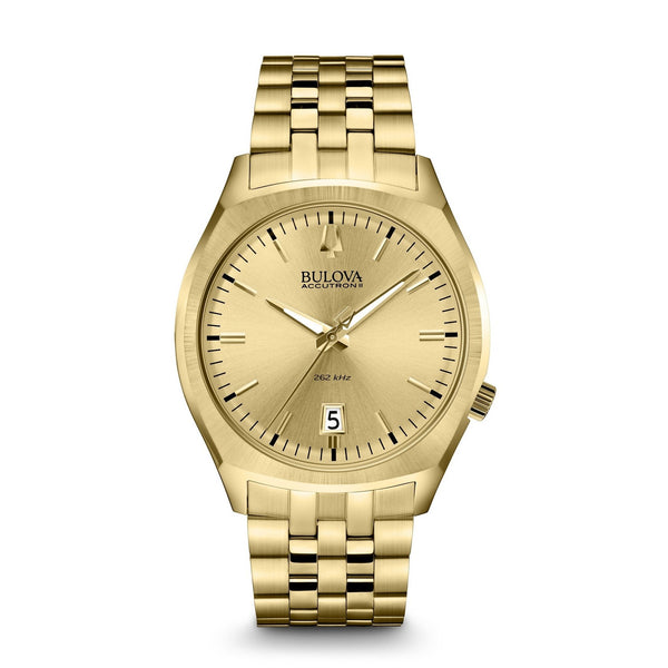 Bulova Men's 97B134 Classic Gold-Tone Stainless Steel Watch