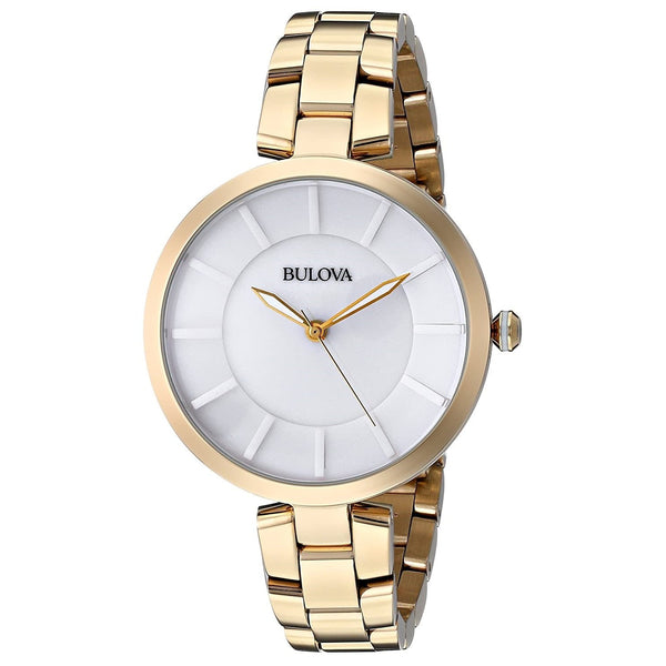 Bulova Women's 97L142 Gold-Tone Stainless Steel Watch