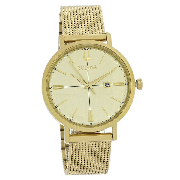 Bulova Women's 97M115 Aerojet Gold-Tone Stainless Steel Watch